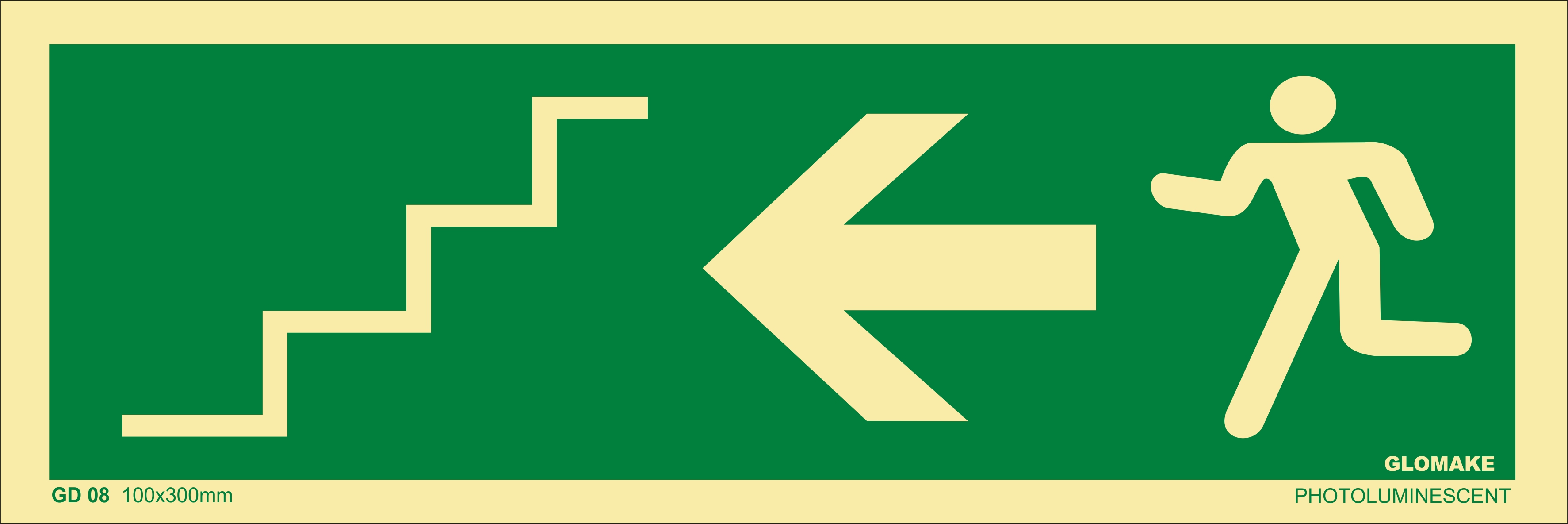 FIRE EXIT (STAIRS) LEFT
(GD 08)